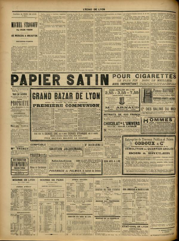 
						Affichage en mode lecture de la page
					