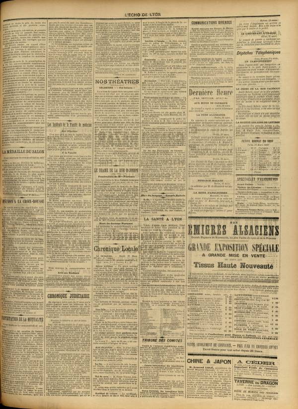 
						Affichage en mode lecture de la page
					