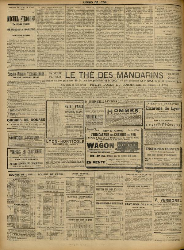 
						Affichage en mode lecture de la page
					