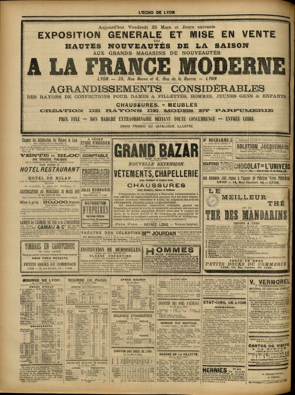 
						Affichage en mode lecture de la page
					