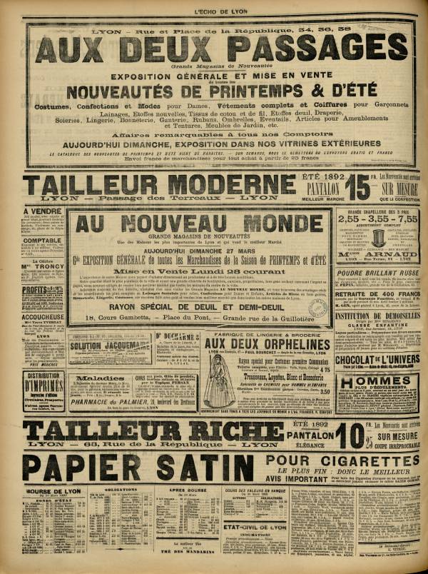 
						Affichage en mode lecture de la page
					