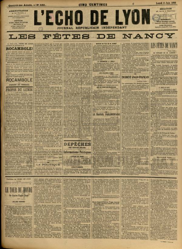 
						Affichage en mode lecture de la page
					
