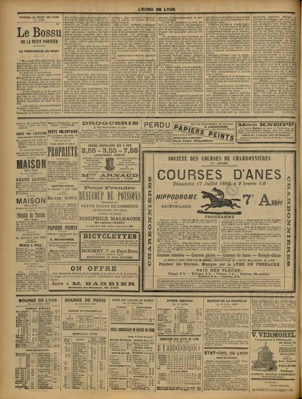 
						Affichage en mode lecture de la page
					