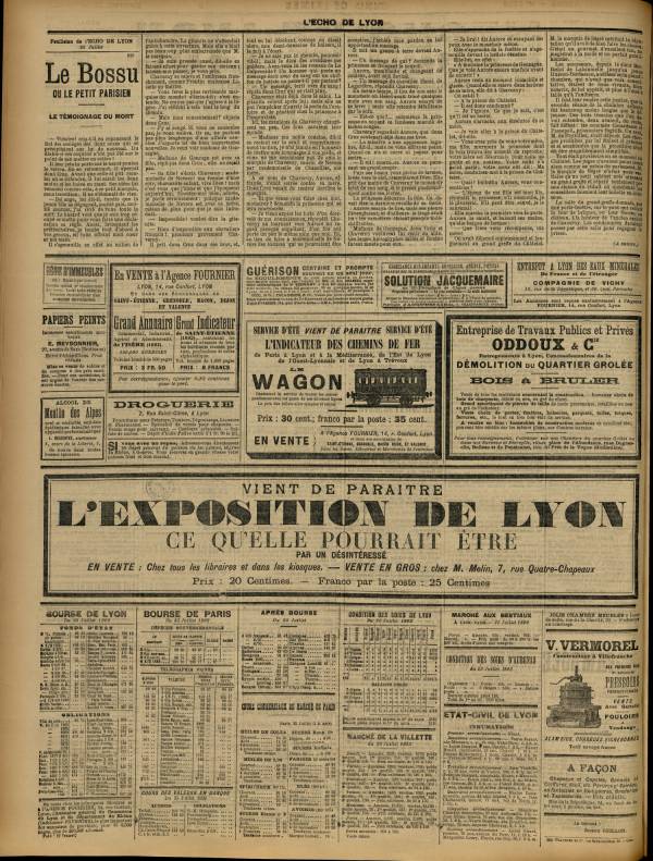 
						Affichage en mode lecture de la page
					