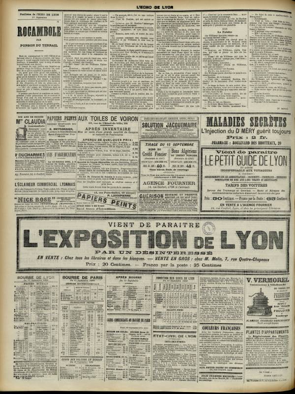 
						Affichage en mode lecture de la page
					