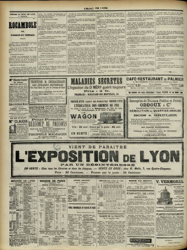 
						Affichage en mode lecture de la page
					