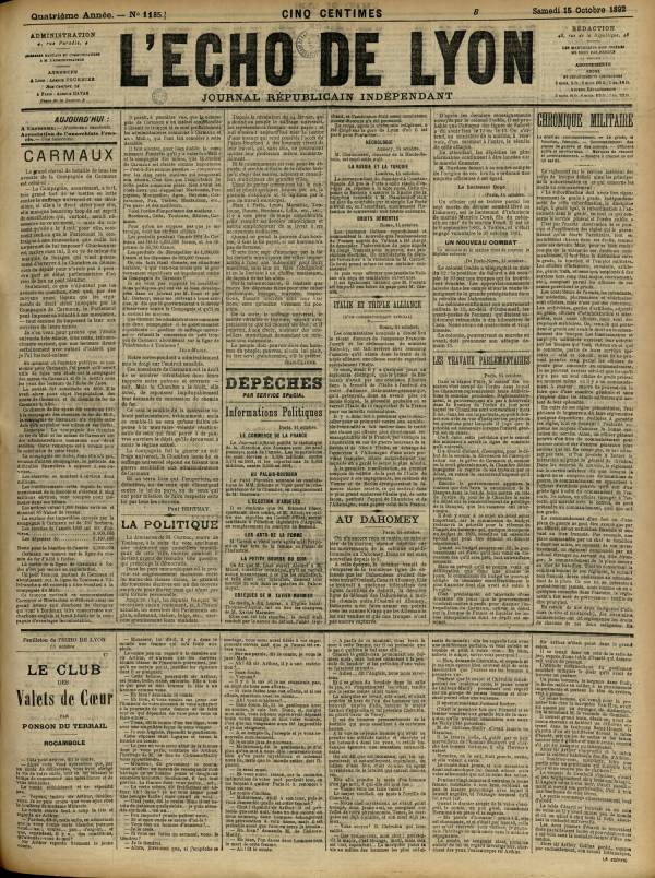 
						Affichage en mode lecture de la page
					