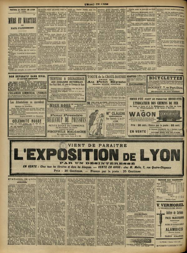 
						Affichage en mode lecture de la page
					
