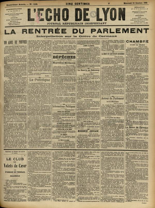 
						Affichage en mode lecture de la page
					
