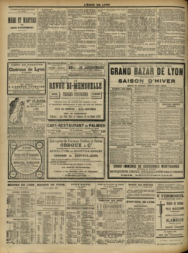 
						Affichage en mode lecture de la page
					