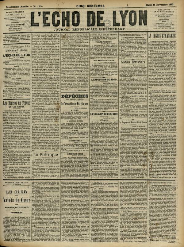 
						Affichage en mode lecture de la page
					