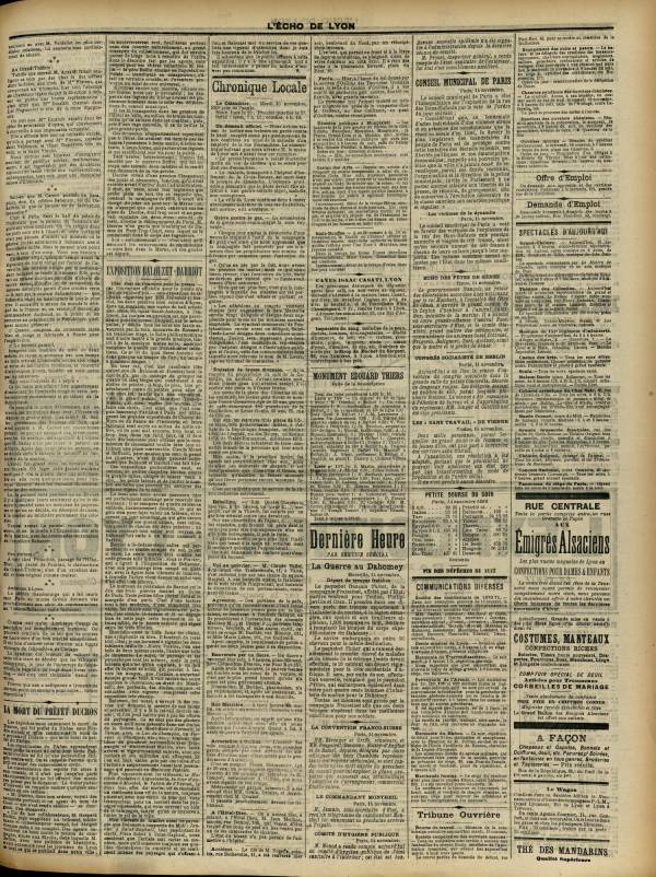 
						Affichage en mode lecture de la page
					