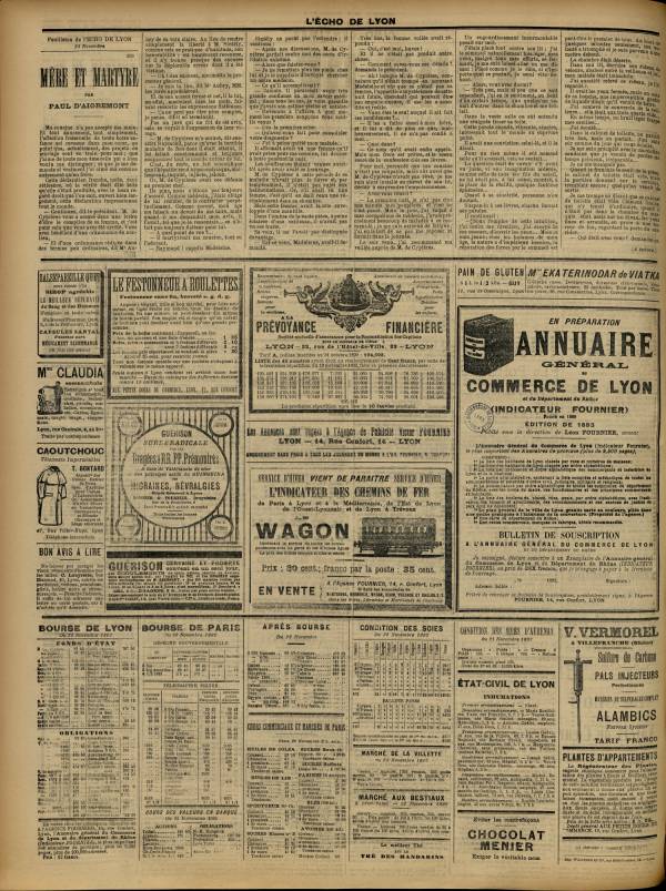 
						Affichage en mode lecture de la page
					