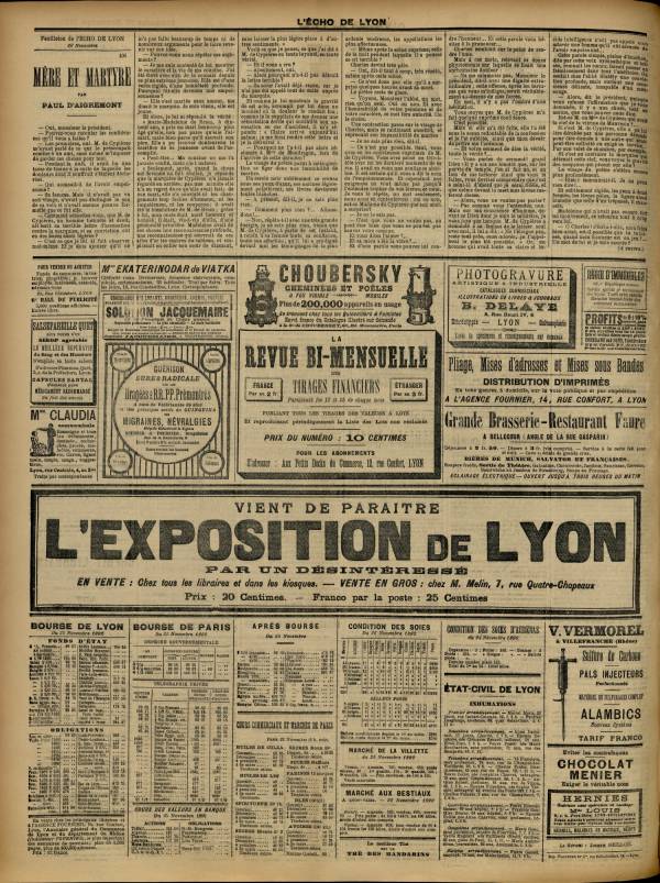 
						Affichage en mode lecture de la page
					