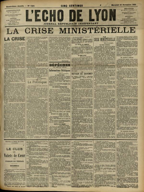 
						Affichage en mode lecture de la page
					