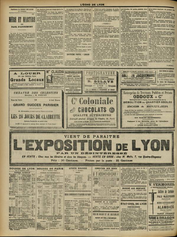 
						Affichage en mode lecture de la page
					