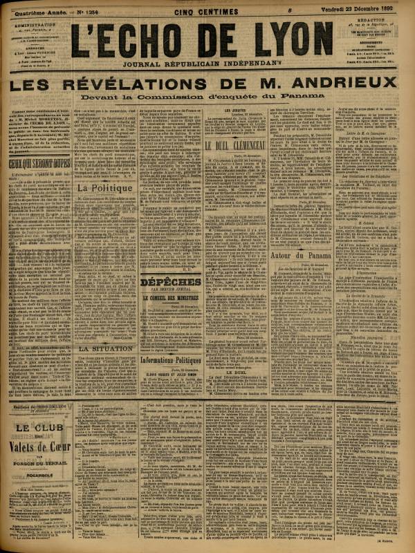 
						Affichage en mode lecture de la page
					