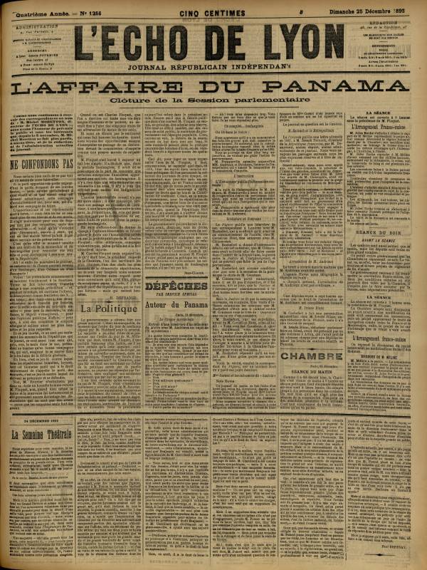 
						Affichage en mode lecture de la page
					