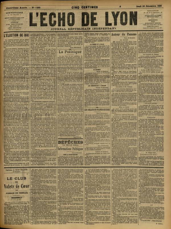 
						Affichage en mode lecture de la page
					