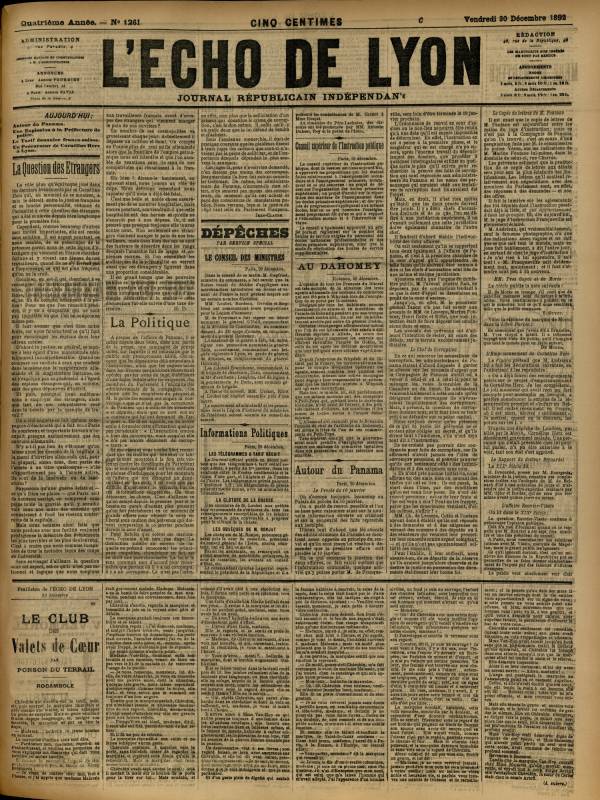 
						Affichage en mode lecture de la page
					