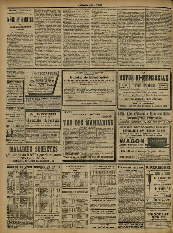 
						Affichage en mode lecture de la page
					