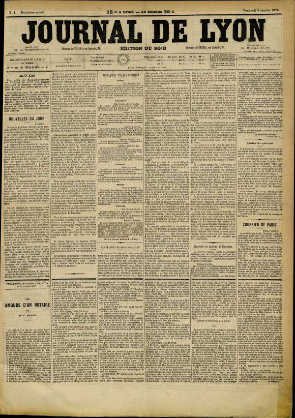 
						Affichage en mode lecture de la page
					