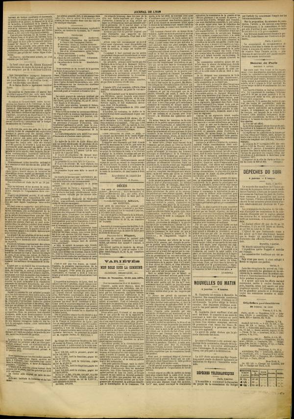 
						Affichage en mode lecture de la page
					