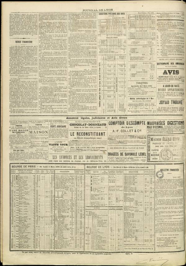 
						Affichage en mode lecture de la page
					