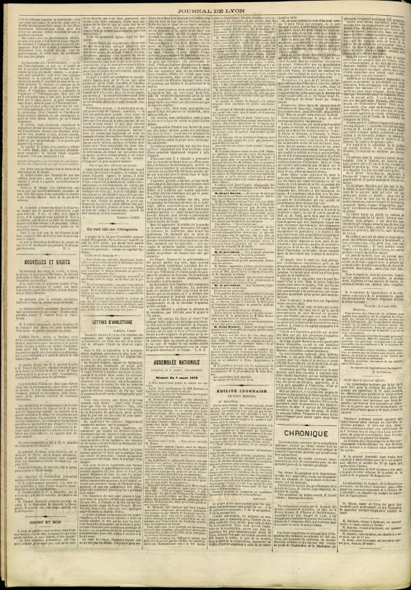 
						Affichage en mode lecture de la page
					