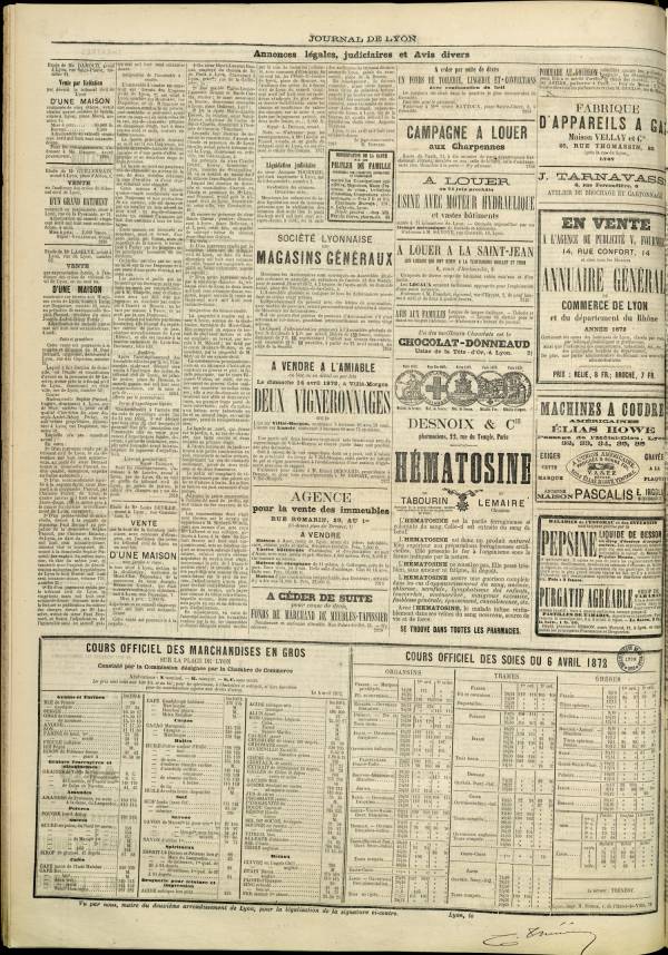 
						Affichage en mode lecture de la page
					