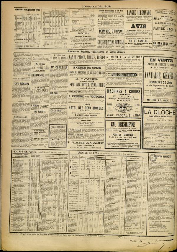 
						Affichage en mode lecture de la page
					