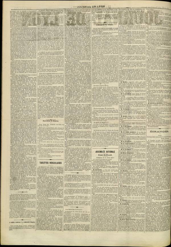 
						Affichage en mode lecture de la page
					