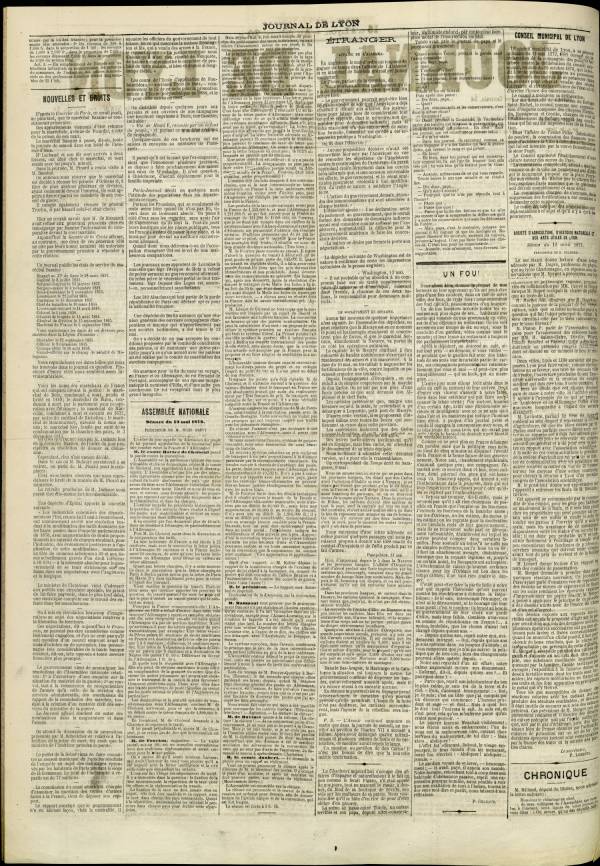 
						Affichage en mode lecture de la page
					