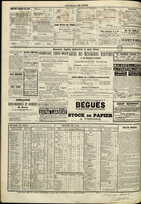 
						Affichage en mode lecture de la page
					