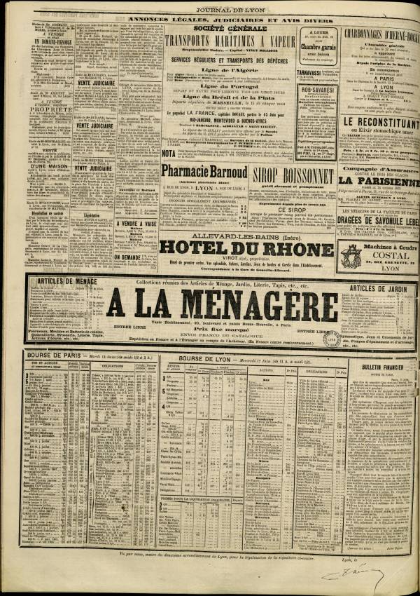 
						Affichage en mode lecture de la page
					
