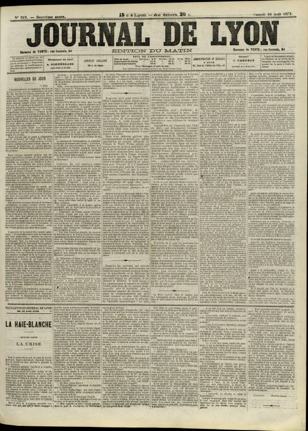 
						Affichage en mode lecture de la page
					