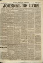 LE JOURNAL DE LYON , Troisième Année - N°5
