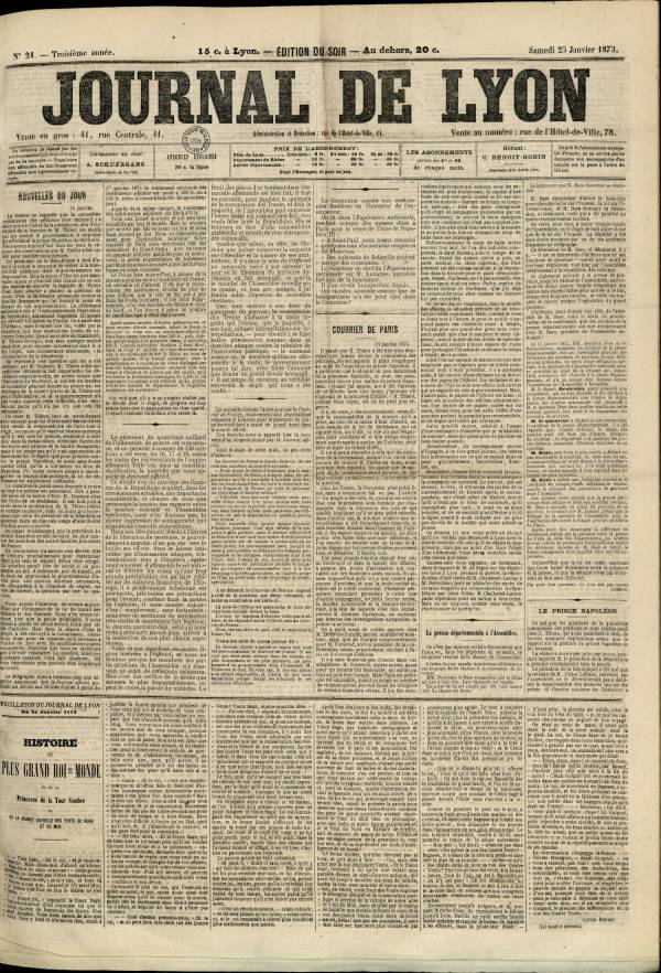 
						Affichage en mode lecture de la page
					