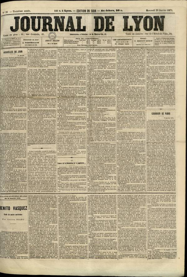 
						Affichage en mode lecture de la page
					