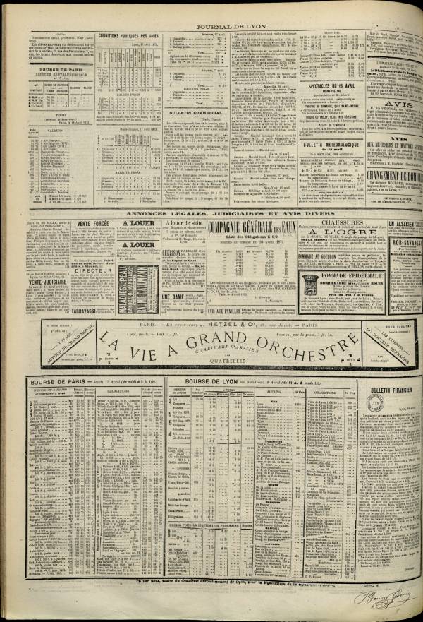
						Affichage en mode lecture de la page
					