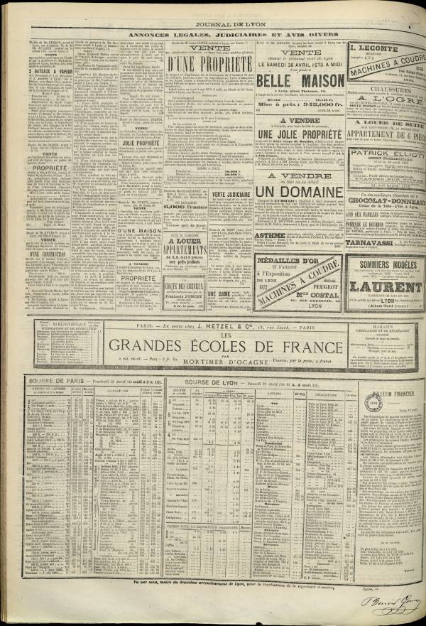 
						Affichage en mode lecture de la page
					