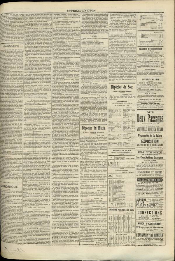 
						Affichage en mode lecture de la page
					