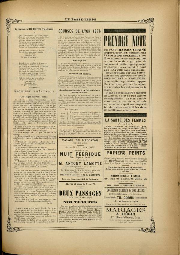 
						Affichage en mode lecture de la page
					