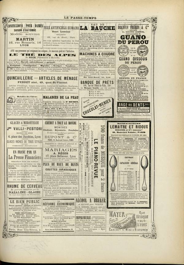 
						Affichage en mode lecture de la page
					