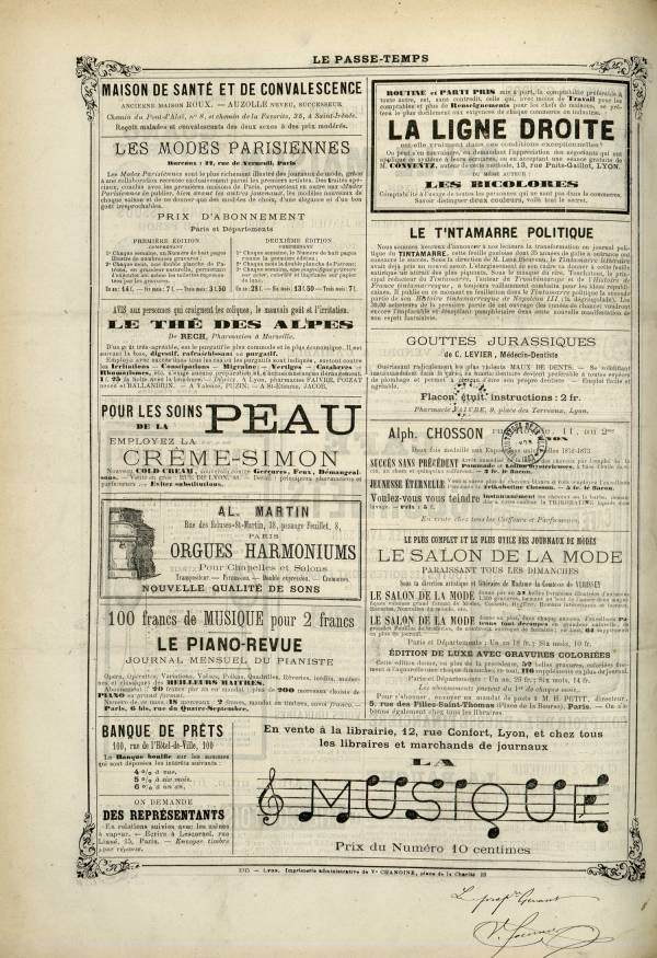 
						Affichage en mode lecture de la page
					