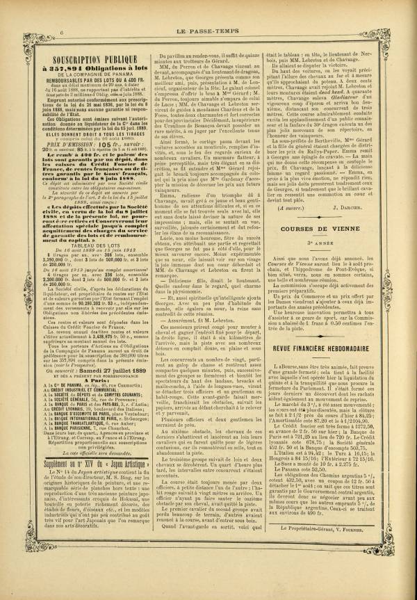 
						Affichage en mode lecture de la page
					