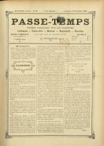 LE PASSE-TEMPS, Dix-Septième Année - N°45