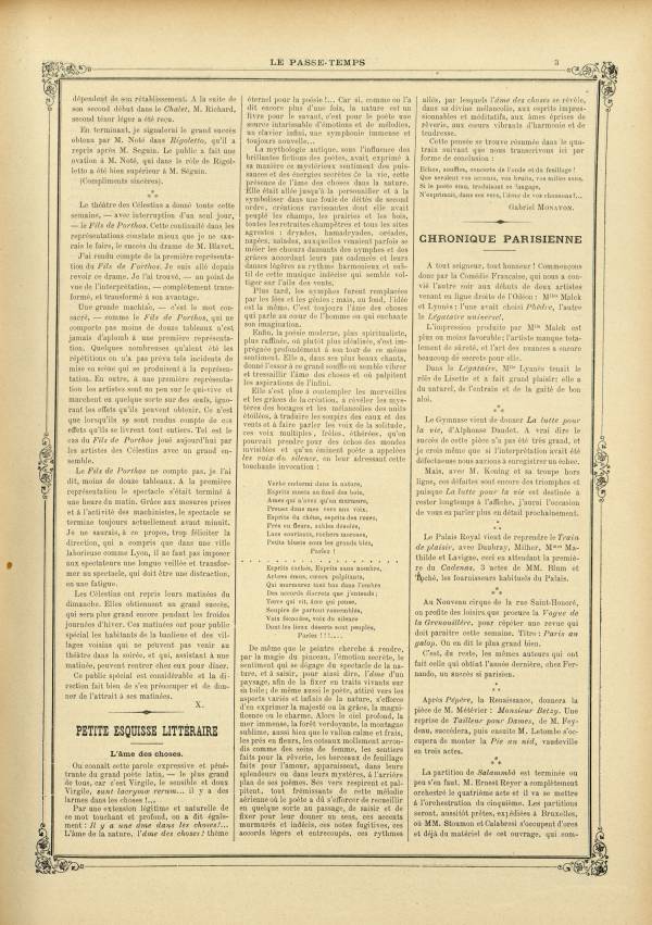 
						Affichage en mode lecture de la page
					