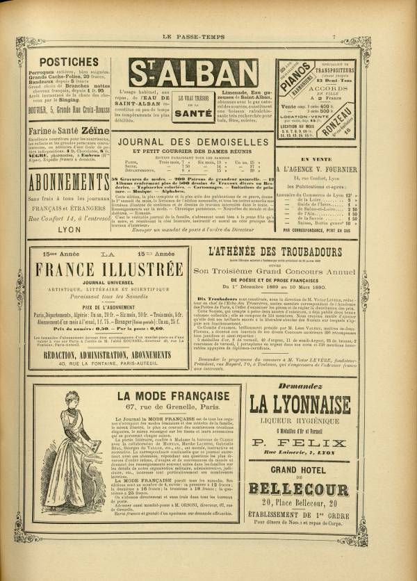 
						Affichage en mode lecture de la page
					