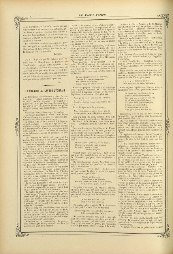 
						Affichage en mode lecture de la page
					